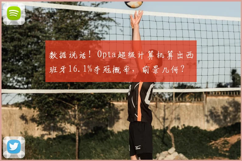 数据说话！Opta超级计算机算出西班牙16.1%夺冠概率，前景几何？